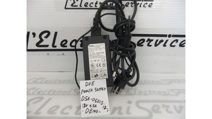 DVE DSA-0601S-12-1 power switching adaptor
